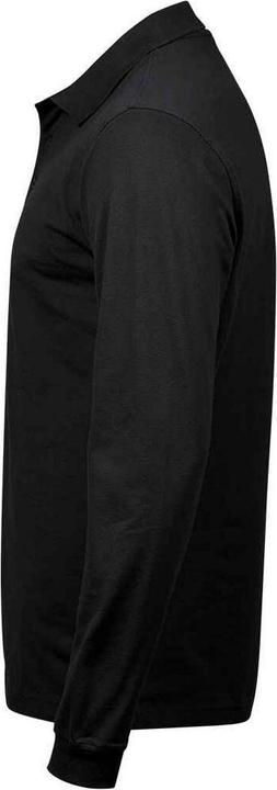 Actual product image Tee Jays Mens Luxury Stretch Long-Sleeved Polo Shirt (M)