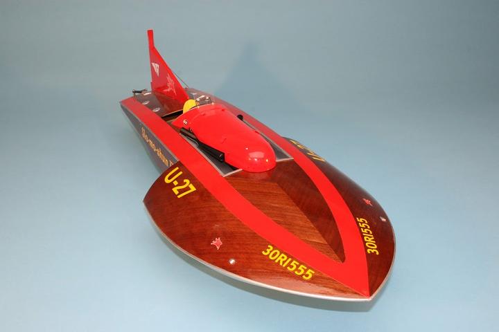 Actual product image Billing Boats 1:12 Slo-Mo-Shun IV- wooden hull-photo manual (428336)