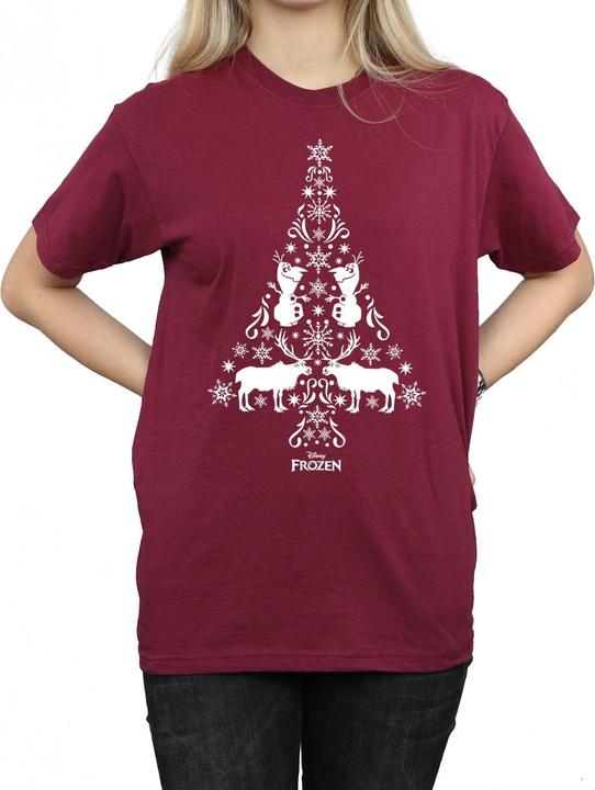 Image du produit Disney - T-shirt FROZEN CHRISTMAS TREE - Femme (S)