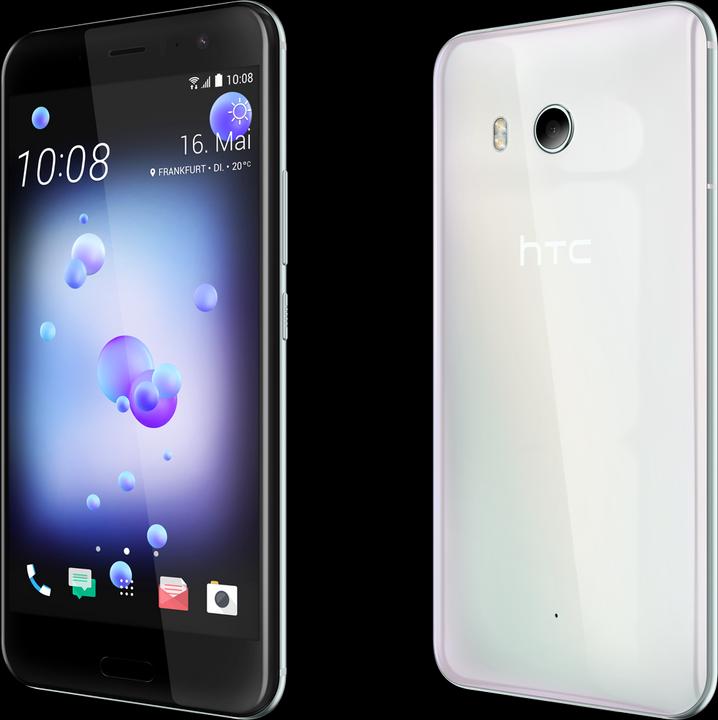 Productafbeelding HTC U11 (64 GB, IJswit, 5.50", Hybride dubbele SIM, 12.20 Mpx, 4G)