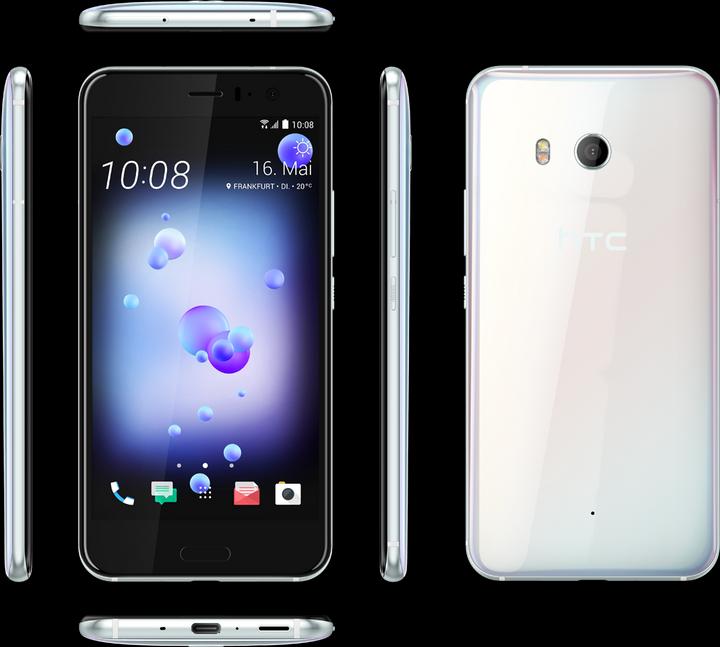 Productafbeelding HTC U11 (64 GB, IJswit, 5.50", Hybride dubbele SIM, 12.20 Mpx, 4G)