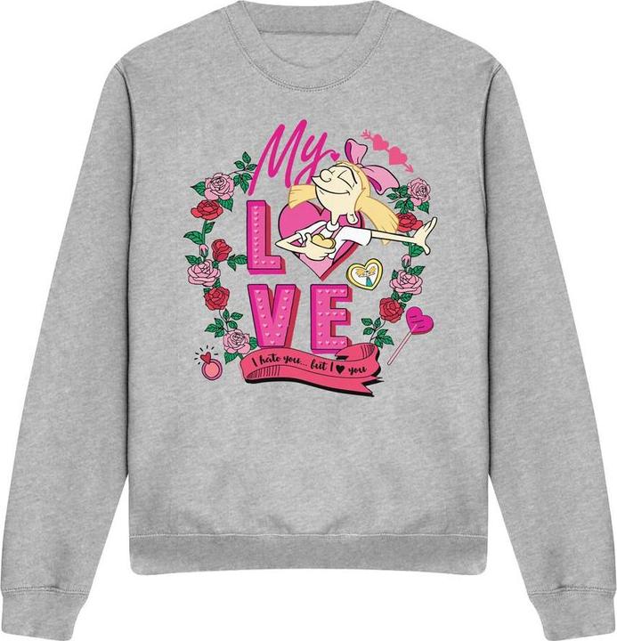 Image du produit Hey Arnold! - Sweat HATE YOU BUT LOVE YOU - Adulte (L)