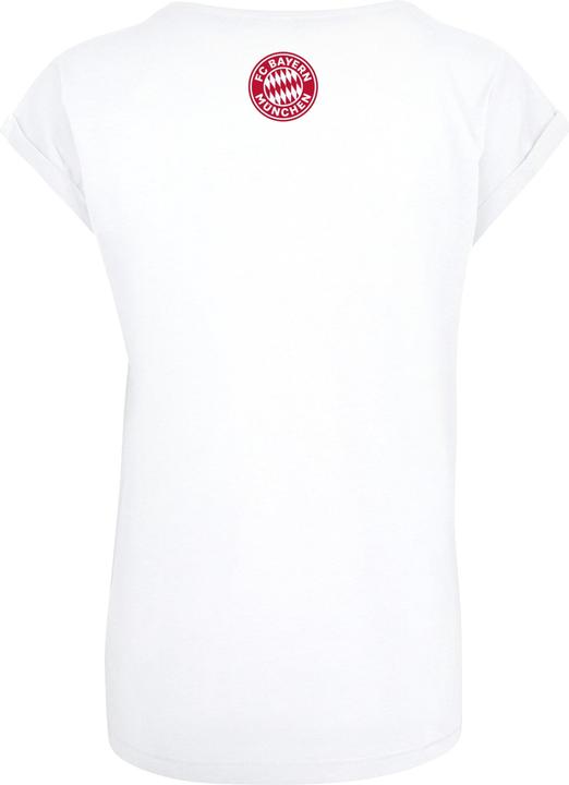 Produktbild FC Bayern München Ladies Mia San Mia Red Extended Shoulder Tee - 116671 (M)