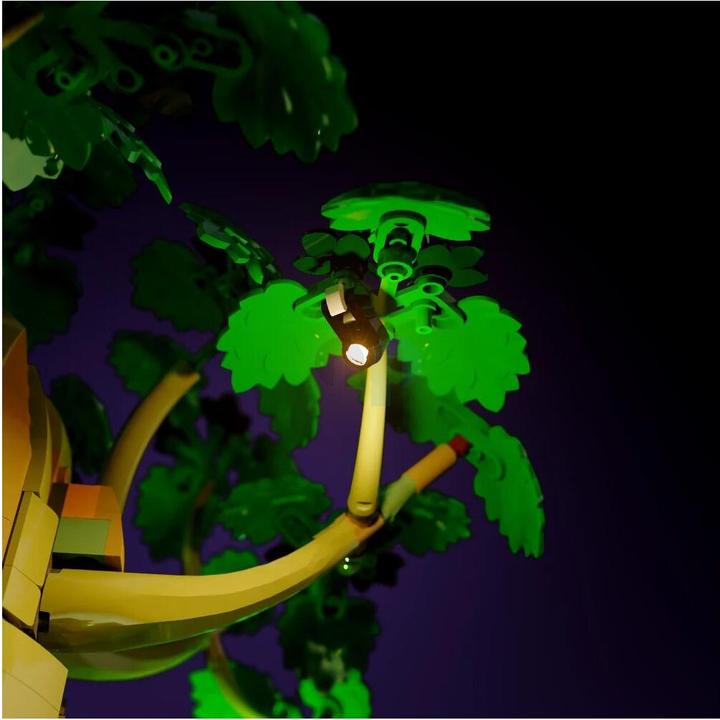 Actual product image Light my bricks LMB 2.0 LED Light Set for LEGO 77092 The Legend of Zelda - Deku Tree 2-in-1