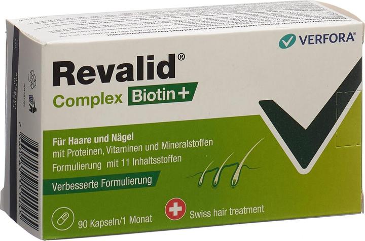 Produktbild Revalid Complex Biotin+ (90 Stück, Kapseln, 75 g)