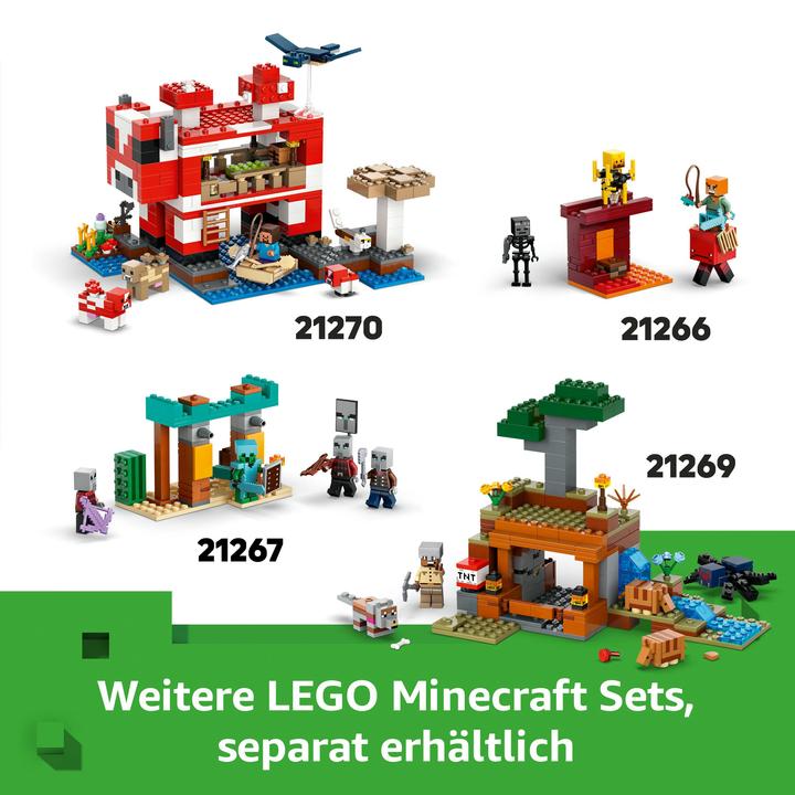 Produktbild LEGO Das Babyschwein-Haus (21268, LEGO Minecraft)