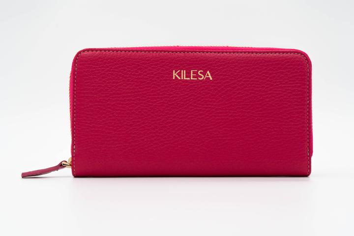 Image du produit Kilesa Portefeuille ICON grand zip - Couleur Fucsia