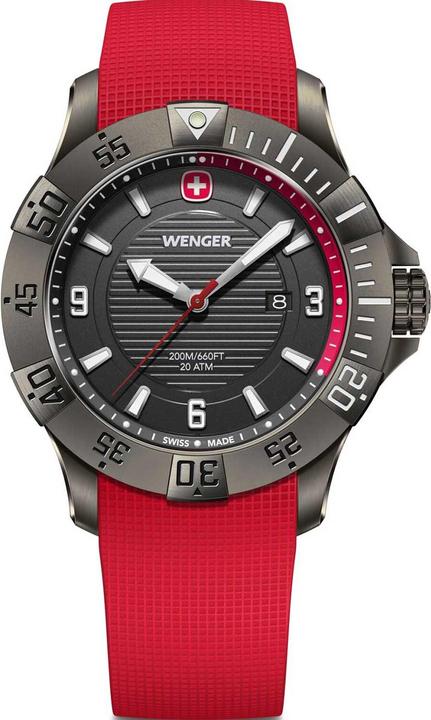 Wenger Sea Force 01.0641.144 (Lünette drehbar links, Swiss Made)