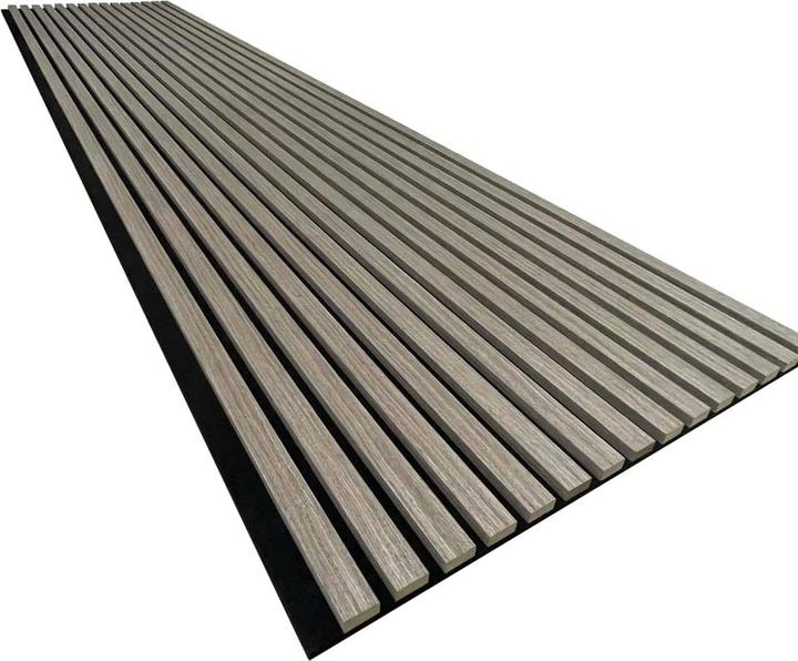 Produktbild Endorphin 10 Stück Akustikpaneele 61x266x2,1cm Holzfurnier Walnuss dunkel