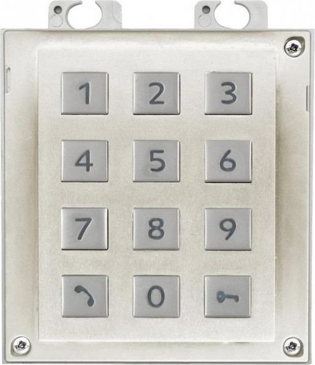 2N Helios IP Verso Erw.modul mit Tast (Kabelgebunden)