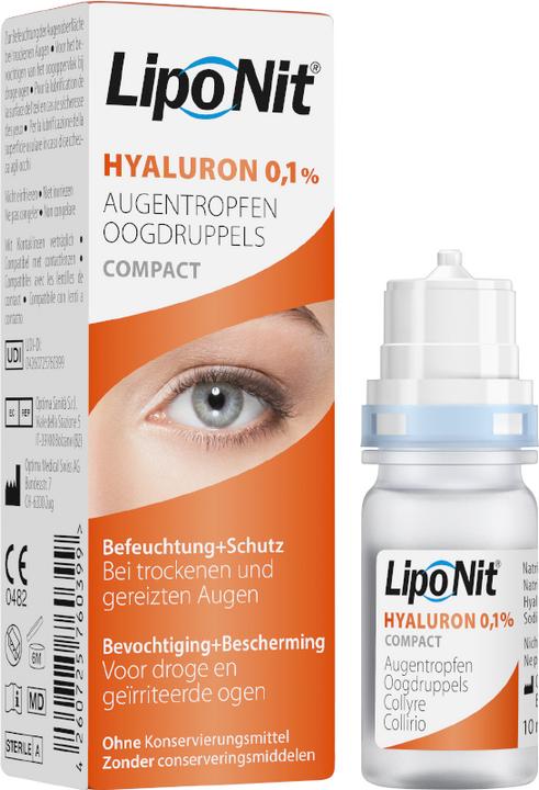 Produktbild Lipo Nit LipoNit Augentropfen 0.1% (10 ml, Lipo Nit Augentropfen 0.1%)