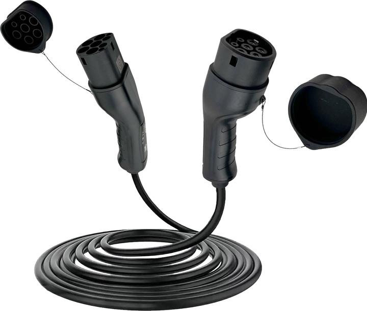 Produktbild InLine EV Autoladekabel 11kW (Typ 2, 11 kW, 16 A, 7.50 m)