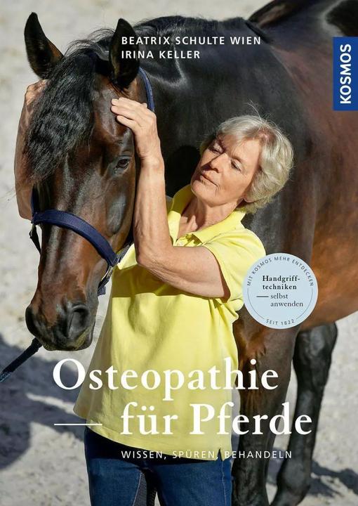 Actual product image Kosmos Osteopathie für Pferde (German, Irina Keller, Beatrix Schulte Vienna, 2023)