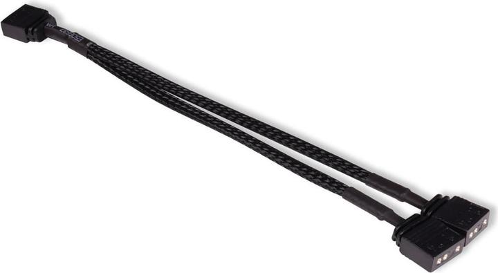 Actual product image Alphacool KAB Y-splitter aRGB 3-pin to 2x 3-pin 15cm