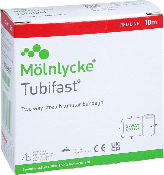 Image du produit Mölnlycke Schlauchbandage 3.5cmx10m rot