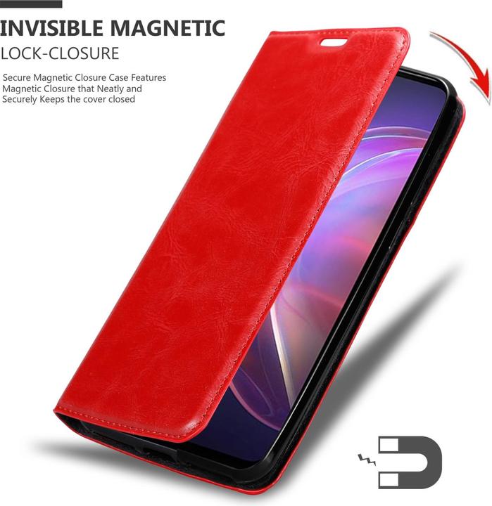 Actual product image Cadorabo Book Invis. Magnet sleeve (Vivo V21)