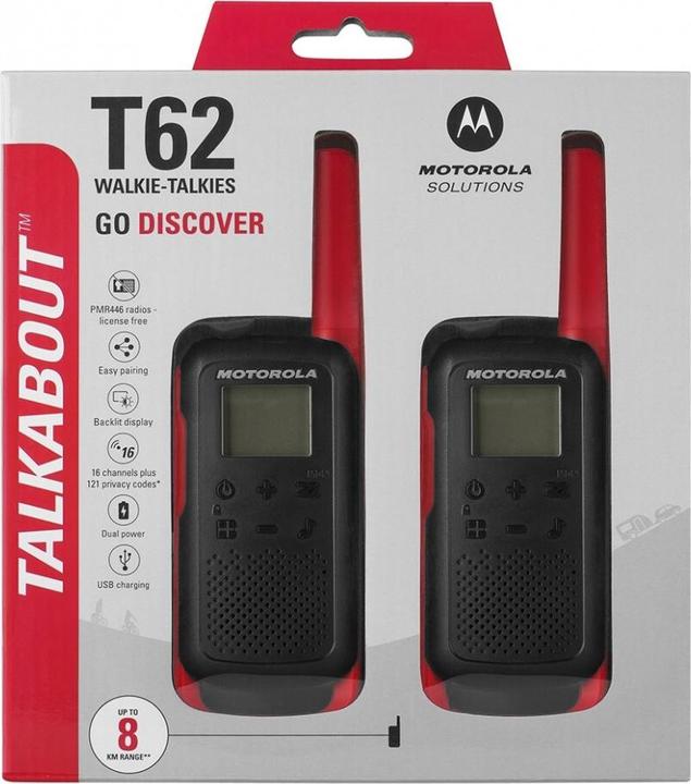 Actual product image Motorola Set of 2 Talkabout (8 km)