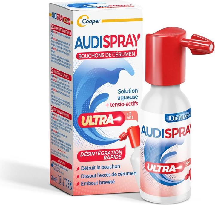 Actual product image Audispray Ultra Ohrenpfropfen