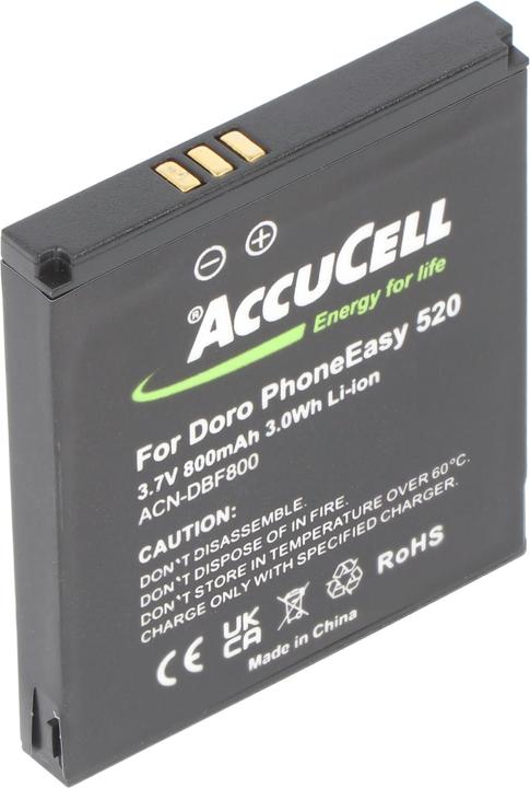Produktbild Doro Akku 520, DBF-800A, DBF-800B, DBF-800C, DBF-800D, DBF-800E