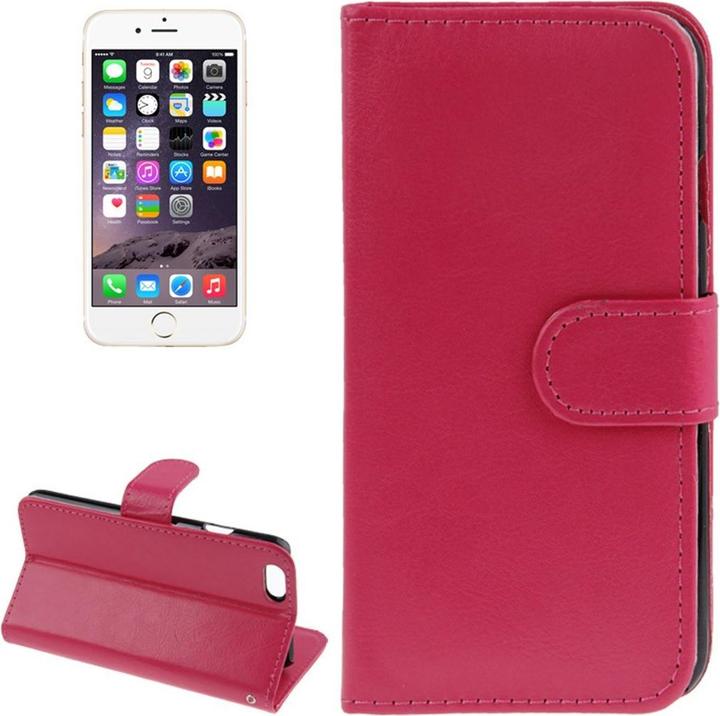 Produktbild König Design Schutzhülle Handytasche (Flip Quer) für Handy Apple iPhone 6 Plus Pink (Apple iPhone 6 Plus)