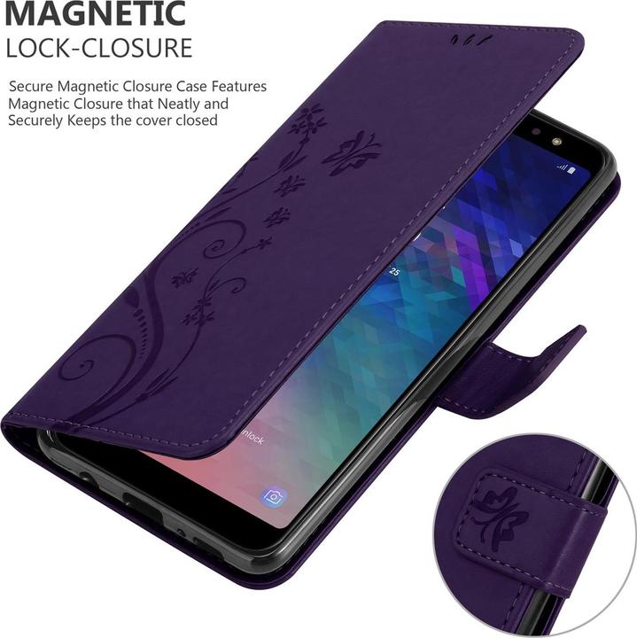 Immagine prodotto Cadorabo Copertina del libro di fiori (Samsung Galaxy A6+)