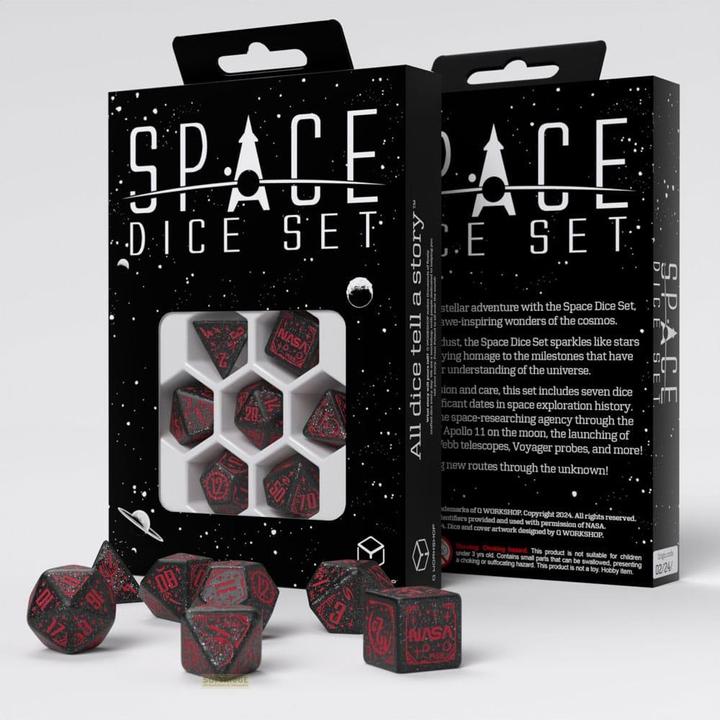 Image du produit Q Workshop Space Dice Set : Voyager