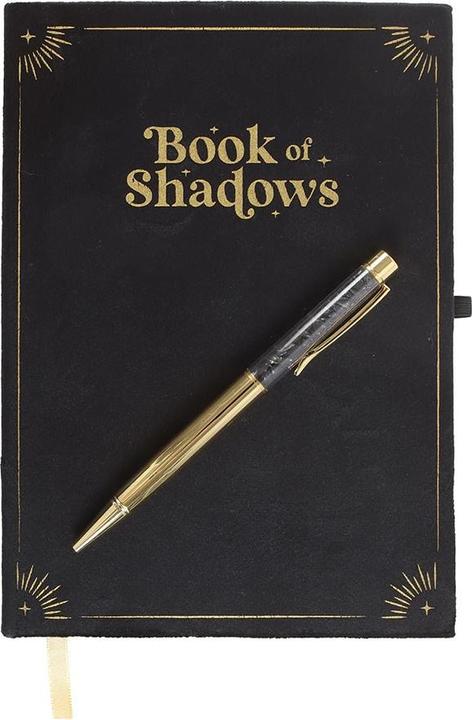 Produktbild Something Different Notizbuch mit Stift Book of Shadows Obsidian (Liniert)