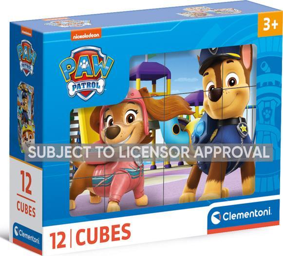 Immagine prodotto Clementoni Puzzle di Paw Patrol 12 cubi (12 pezzi)