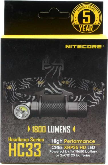 Immagine prodotto Nitecore Hc33 (1800 lm)