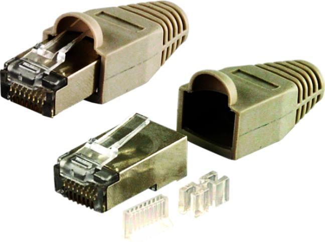 Produktbild Schwaiger Netzwerkstecker Kat. 6 RJ45 (Netzwerkkabel Stecker)