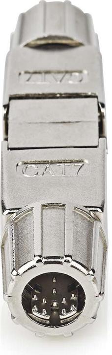 Image du produit Nedis Coupleur réseau - CAT7 - Blindé - RJ45 femelle - RJ45 femelle - Droit - Métal - Boîte