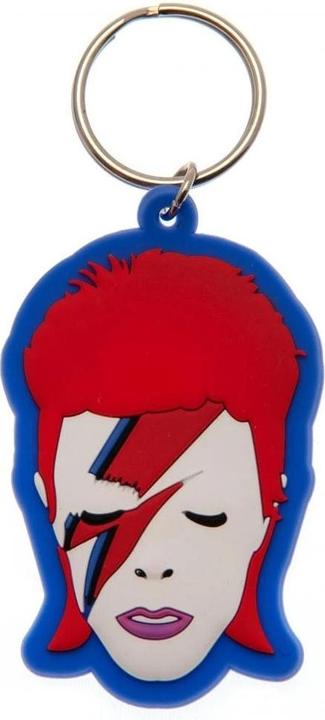 Produktbild David Bowie Schlüsselanhänger aus Gummi