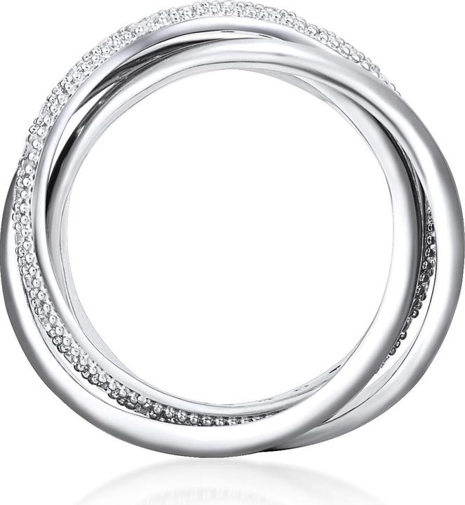 Produktbild Lulu & Jane Damen Messing Zirkonia silber - 29555 (56)