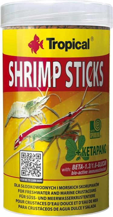 Image du produit Tropical Bâtonnets de crevettes 100ml/55g (Crevettes, 100 ml)