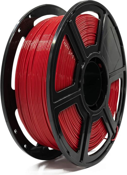 Actual product image FlashForge PLA-A 1000g Filament Transparent Red (PLA-R, 1000 g, Transparent)