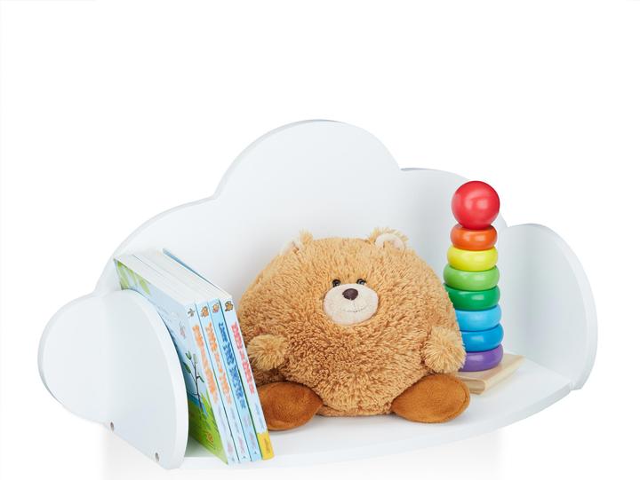 Immagine prodotto Relaxdays Mensola da Parete a Nuvola, MDF (60 x 21 x 31,5 cm)