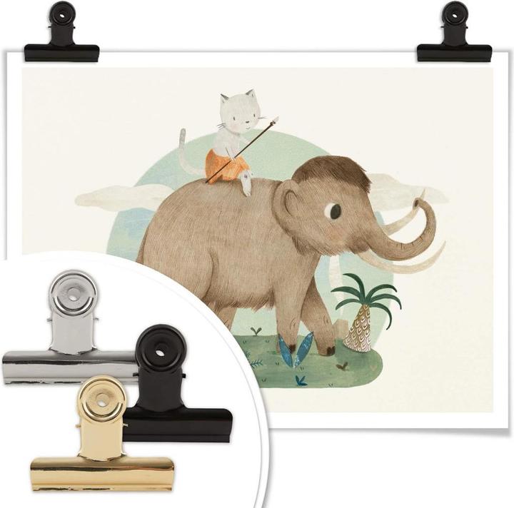 Actual product image Trenddeko In the Stone Age (100 x 80 cm)