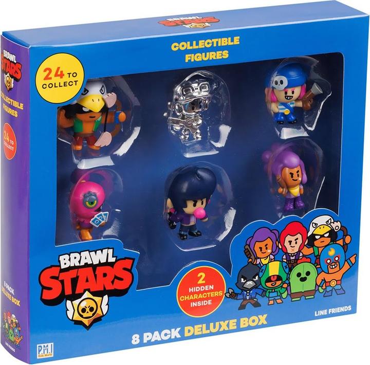 Produktbild Brawl Stars Figure 8 pack deluxe box S1