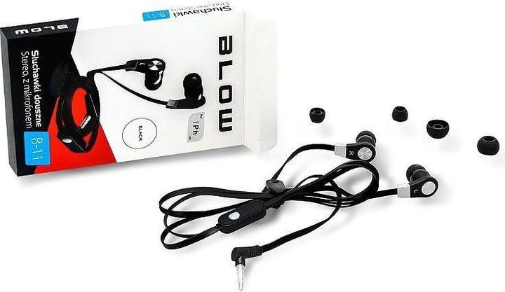 Actual product image Blow Headphones B-11 In-Ear Black (Wireless)