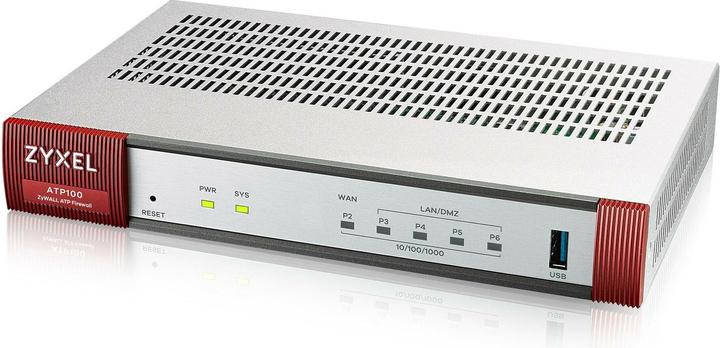 Produktbild Zyxel ATP 10/100/1000 VERSION 2 1xWAN 4xLAN/DMZ ports 1xUSB with 1Yr Bundle