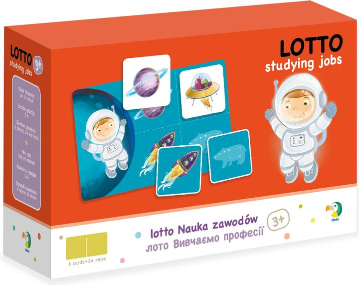 Produktbild Dodo Lottospiel Berufe (Multilingual)