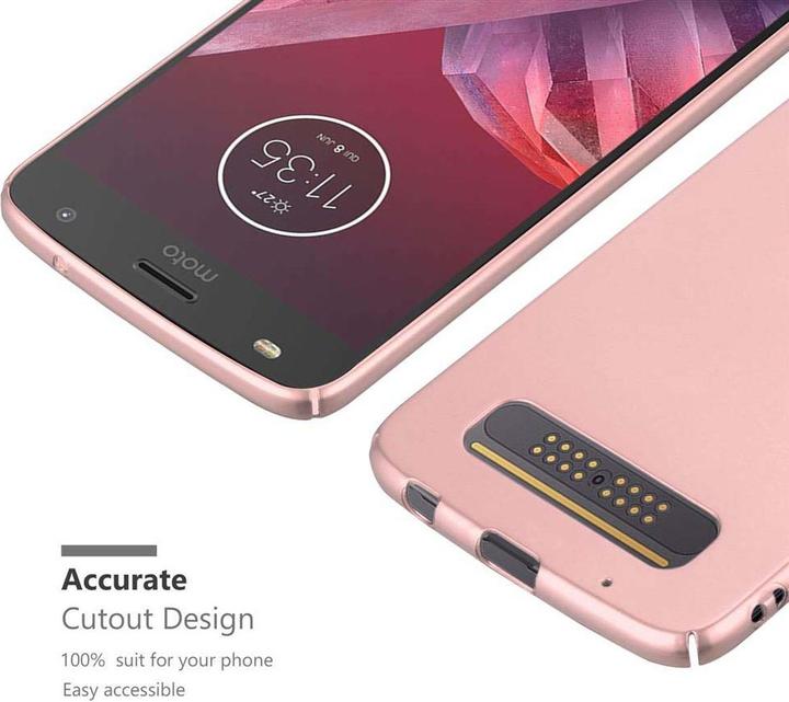Image du produit Cadorabo Hard Cover Couverture métallique mate (Motorola Moto Z2 Play, Motorola Moto Z2 Force)