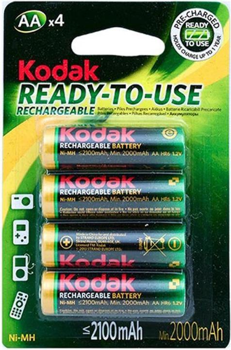 Produktbild Kodak AA battery (4 Stk., AA, 2100 mAh)