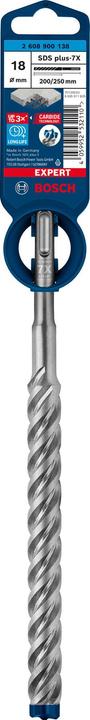 Productafbeelding Bosch Professional Zubehör Expert SDS plus-7X hamerboor, 18 x 200 x 250 mm (18 mm)