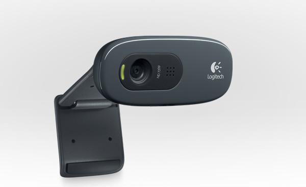 Actual product image Logitech Webcam HD C270 Black