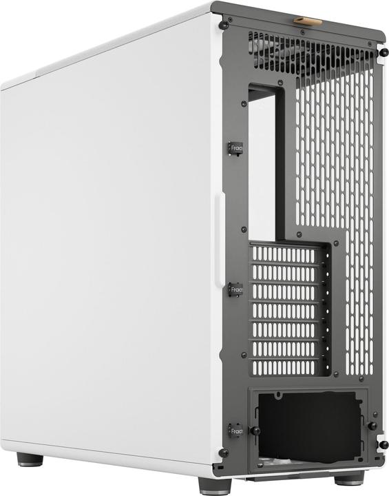 Actual product image Fractal Midi North XL RC Chalk White TG clear (ATX, Mini-ITX, mATX)