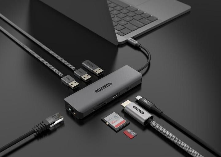 Productafbeelding Sitecom CN-5507 (USB-C, 8 Havens)