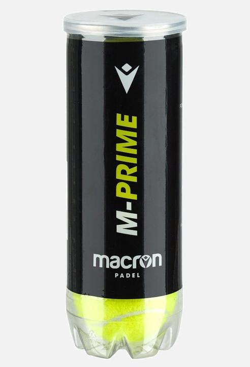 Macron PADEL Prem. M-Prime Ball Can 3 Balls