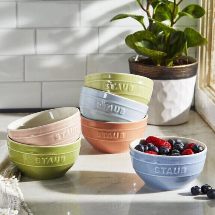 Actual product image Staub Macaron bowl set 6-piece, 12cm (6 x)