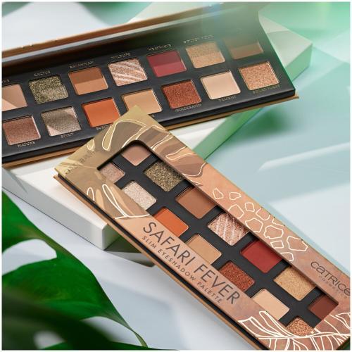 Actual product image Catrice Safari Fever Slim Eyeshadow Palette (010 Wild Life)